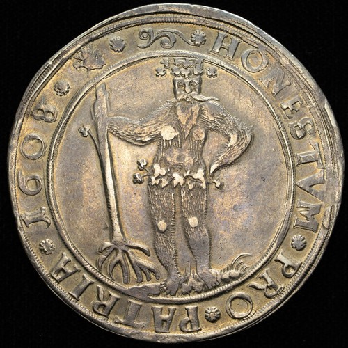 1608 Germany Brunswick-Wolfenbuttel Wildman Silver Thaler DAV-6285 | NGC AU58