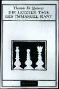 Die letzten Tage des Immanuel Kant von not specified | Buch | Zustand gut