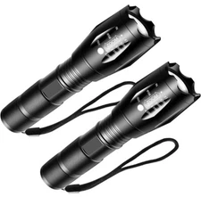 LED Tactical Flashlight Super Bright Flashlights with 5 Modes