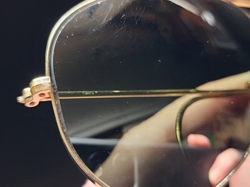 Vintage B&L Ray Ban Bausch & Lomb 1/10 12k GF 58mm DGM Green Outdoorsman w/Case - Picture 3 of 18