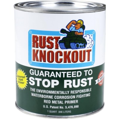 Advanced Protective Products Rust Knockout Waterborne Red Metal Primer quart