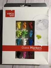Drinking identifiers • People Glass Markers suction cup Markers 12piece • New