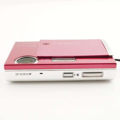 FUJIFILM FinePix Z100fd Pink In Box With 4GB SDHC Card from Japan