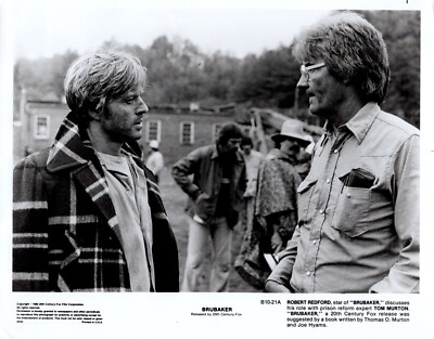 Rob Roderick 1980s Robert Redford in Brubaker (1980) 🎬⭐ Hollywood Movie Scene Photo K 464 ...