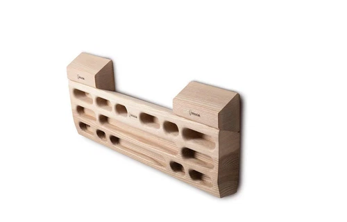 WhiteOak Kletter Trainingsboard mit 2 Sloper, Griffbrett, Hangboard, Fingerboard