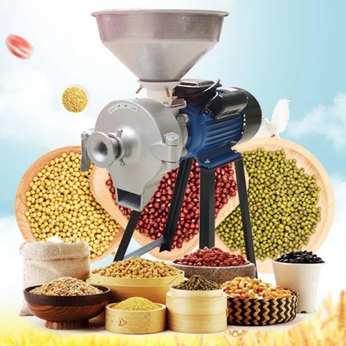 NEW Small Dry Wet Dual-purpose Cereal Grain Milling Machine Rice Paste Grinder - Picture 4 of 10