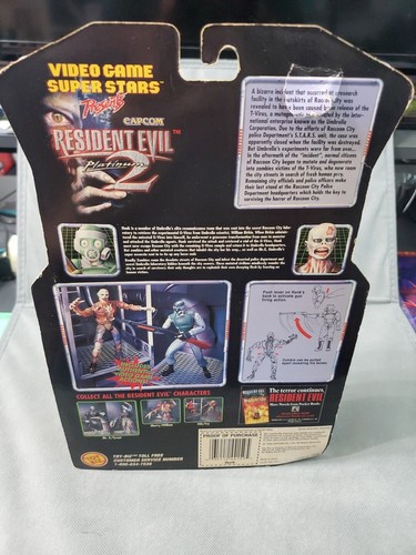 Resident Evil 2 Platinum- Hunk and Zombie (Superestrellas de Videojuegos) 1998 CAPCOM - Imagen 11 de 13