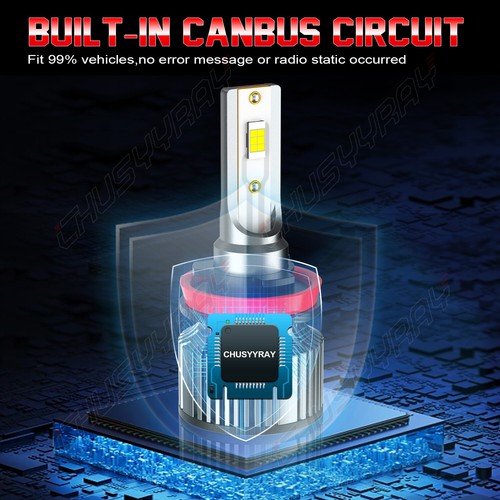 H7+H11 LED Headlight Bulbs Kit For Chevy Traverse 2013-2018 High Low Beam 6500K - Bild 10 von 16