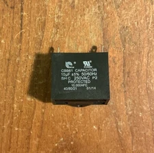 OEM Genuine GE Microwave Start Run Capacitor, Part #WB27X11209, WB27X26111