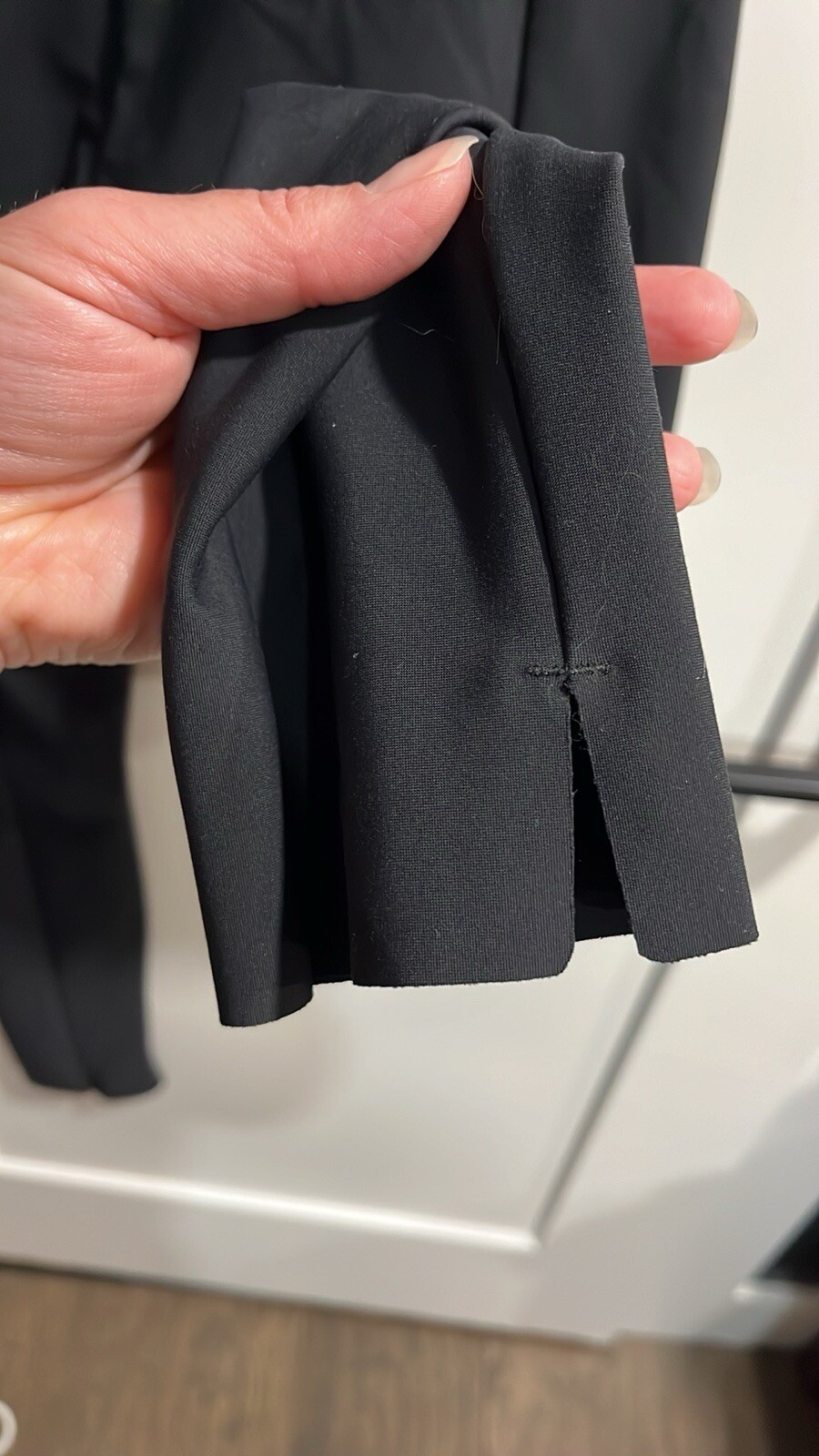 Athleta Medium Solid Black Stellar Tight Trouser … - image 12