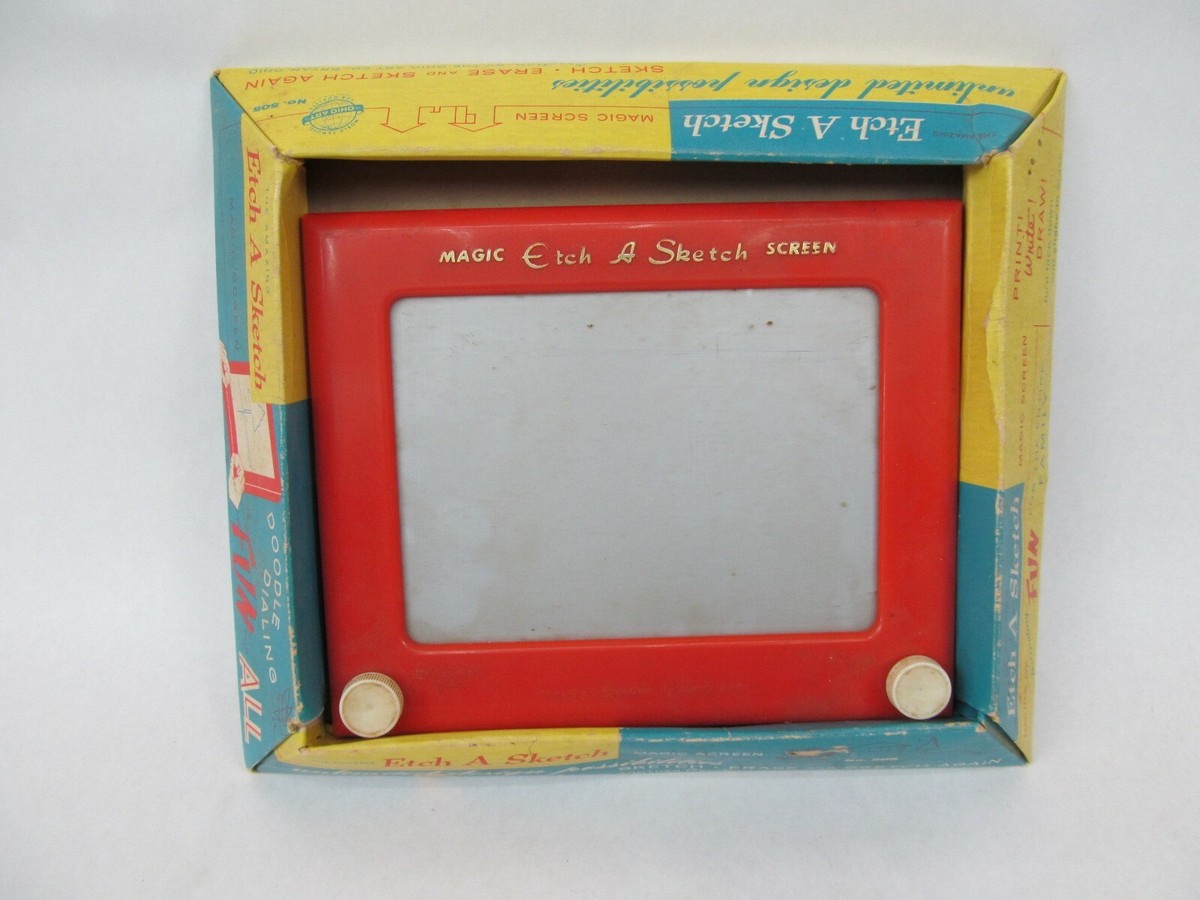 Vintage Etch a Sketch in Original Box, but does not work | eBay