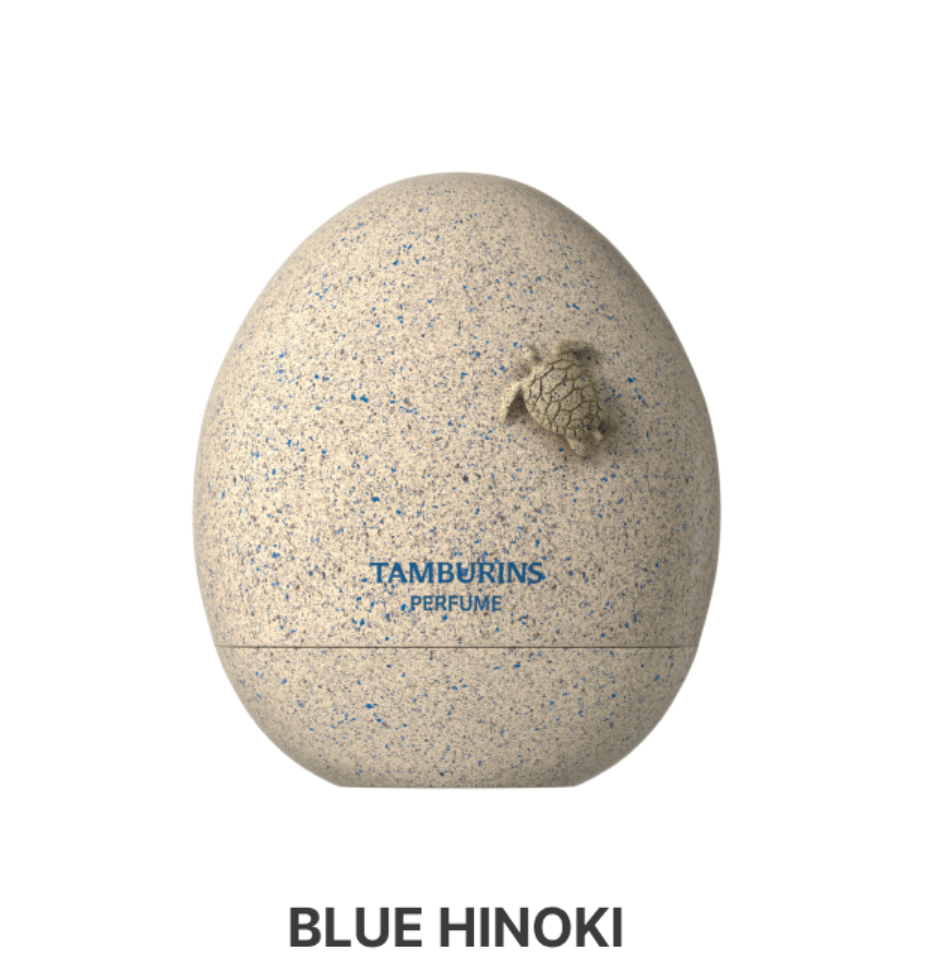 TAMBURINS Egg Perfume Blue Hinoki 14ml Korean Fragrance K