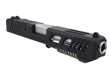 HGW Titan RMSc Complete Upper for Glock 48 Black Nitride Slide SS Barrel Sights