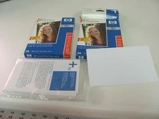 Lot of 2 - 1 Opened - 1 New - HP Premium Glossy Gloss 4 X 6" Photo Picture Paper
