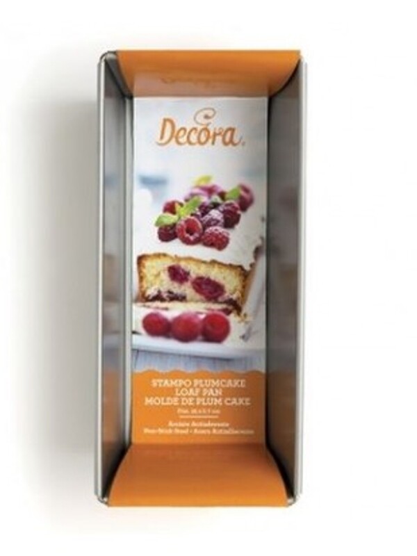 STAMPO IN ACCIAIO INOX ANTIADERENTE PLUM CAKE 25X11,5 X 7H CM