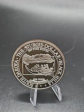 2000 Sturgis South Dakota Black Hills Coin 1 Troy Oz .999 Fine Silver Round 87.00 per troy oz
