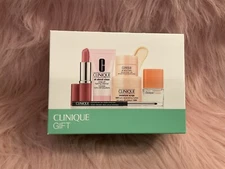 Clinique Moisture Surge+Happy perfume Skincare Makeup Gift Set 6 Pcs