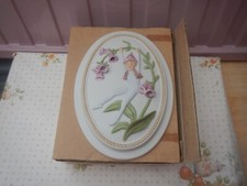 VINTAGE ALEXANDER FINE PORCELAIN 1988 NYMPH WALL PAQUE NEW IN BOX