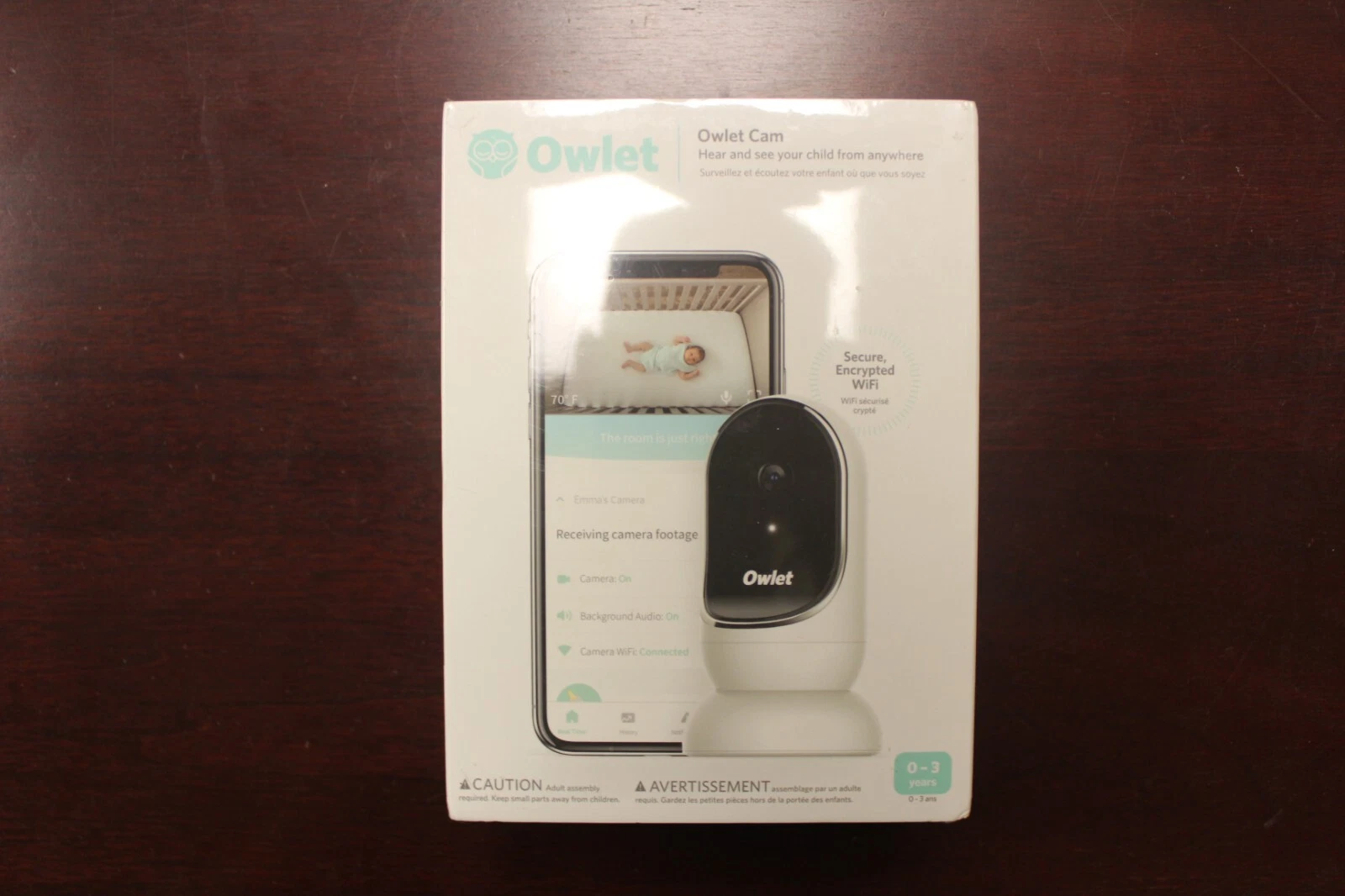 Owlet Cam Video Baby Monitor - Smart Baby Monitor with Camera and Audio HD