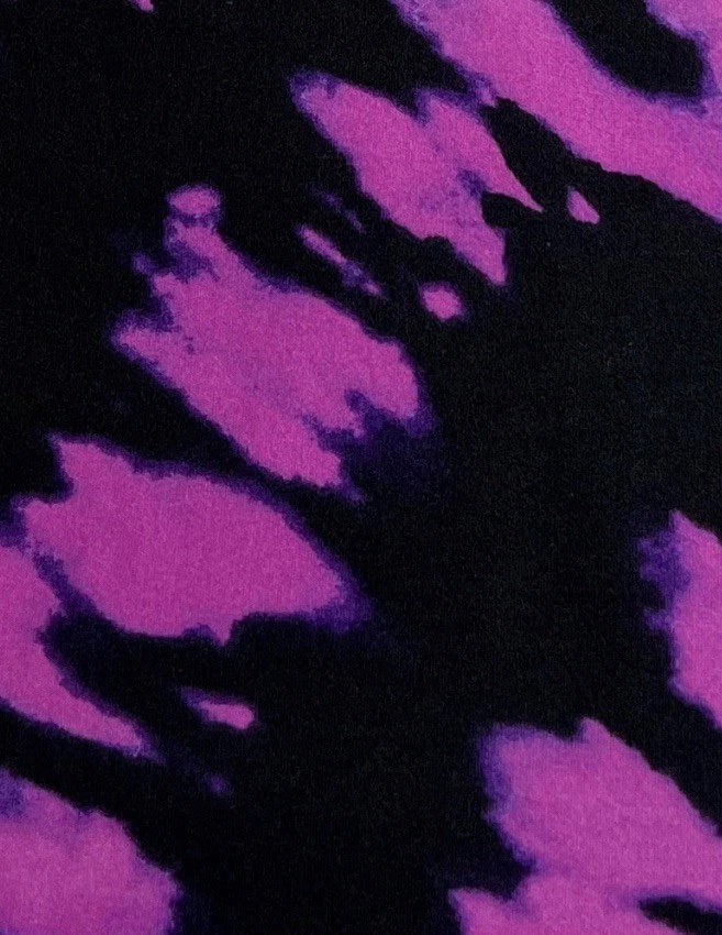 Leggings LuLaRoe OS Talla Única Colorido PÚRPURA TIE DYE Tropical HALLOWEEN Remolino Foto 3 de 4