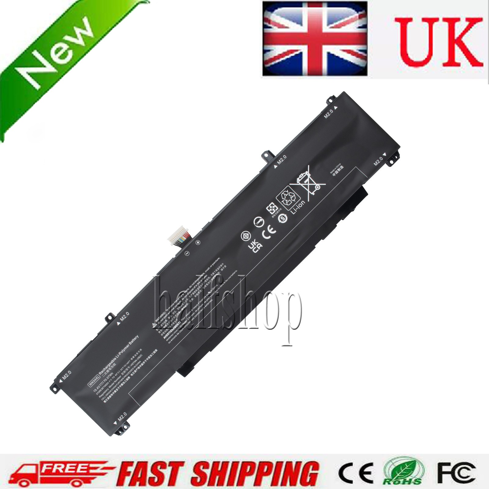 WK04XL new Battery for HP Victus 16-D0001UR 16-D0023DX HSTNN-IB9V M39179-005