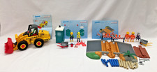 Playmobil Vintage Bundle Construction Sets 3934 Excavator, 3275, & 3126