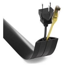 ZhiYo Floor Cord Cover 4ft, Cord Hider Floor Hide Extension Cords, Cable