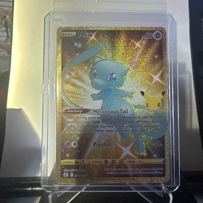 Mew (Secret) 025/025 Celebrations Holo | eBay Mew (Secret) 025/025 Celebrations Holo | eBay