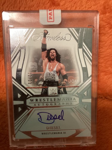 DIESEL #25 2024 Panini Flawless WWE WrestleMania Autographs card