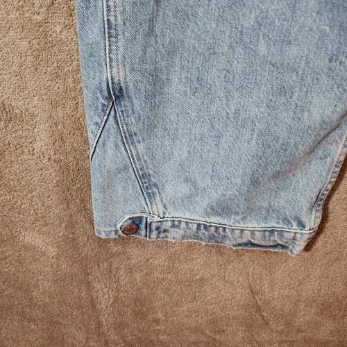 Denim Forum 90s Millie Cargo Baggy Jeans Blue Cotton NWT Size 26w - Picture 6 of 9