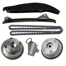 Engine Timing Chain Kit CVVT Gear For 11-14 Kia Soul Hyundai Elantra 1.8/2.0L L4