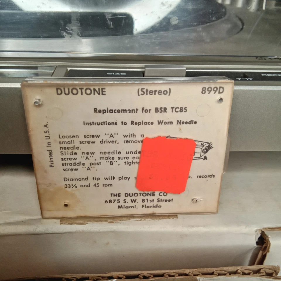 Toca-discos estéreo vintage Pioneer PL-400 acionamento direto com caixa original e manual - Imagem 4 de 4