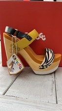 FLOGG Zebra Striped Leather And Beech Wood Sandals Shoes EVO Insole Mod. 0