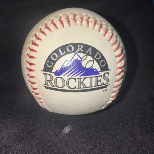Colorado Rockies MLB Team Logo Baseball Old Stock Vintage 1993