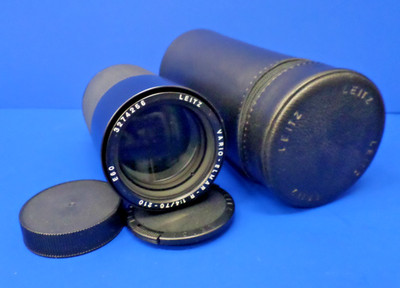 Leica LEITZ Vario-Elmar-R 1:4/70-210 mm E60 R Mount 3274256 Lens with Caps