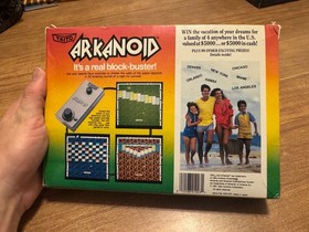 Arkanoid (Nintendo NES) CIB complete controller bundle video game BOX SET Taito