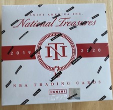 2019/2020 National Treasures Basketball Hobby Box