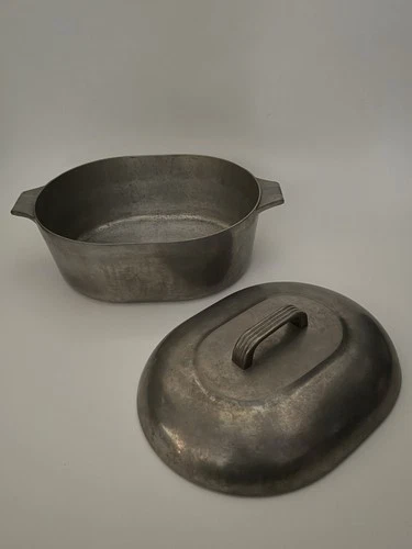 Vintage Wagner Ware Sidney 0 Magnalite 4265 P Dutch Oven Roaster 8Qt No Trivet