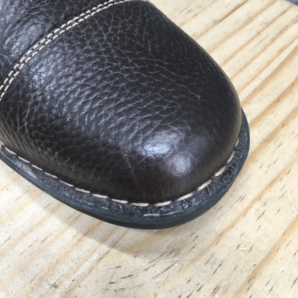 Clarks Boots Womens 10 Narrow Whistle Bea Ankle Bootie Brown Lace Up 26113751 - Image 3 of 4