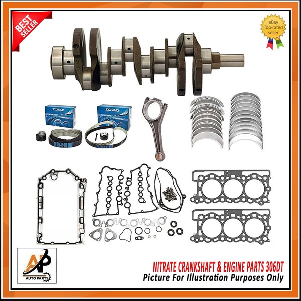 Nitrate Kurbelwelle Mit Motor Umbau Set FüR Land Range Rover 306DT 3.0 TDV6-image