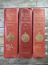1905 Antique War History Book War in South Africa: 3 Volumes Illustrated