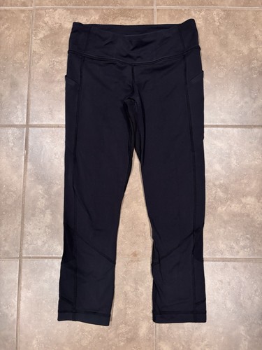 Lululemon Athletica Pace Rival Crop leggings Woman’s size 6