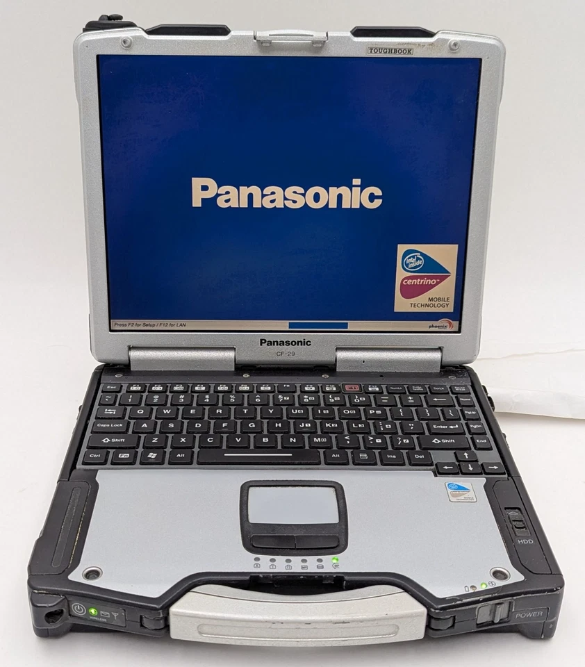 Portátil táctil incompleto Panasonic ToughBook CF-29 13,3" Pentium M 1,2 GB de RAM Foto 2 de 4