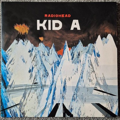 Radiohead Kid A 2 x LP 2016 Press Double Album EX-EX