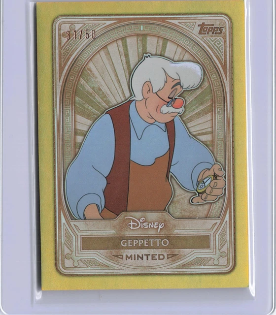Topps Disney MINT 2025 - First Edition - Bronze - Geppetto /50