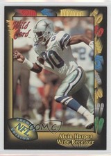 1991 Wild Card Alvin Harper #81 Rookie RC 0a3. rookie card picture