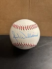 Dick Williams Signed Autographed Major League Baseball Oakland A's HOF