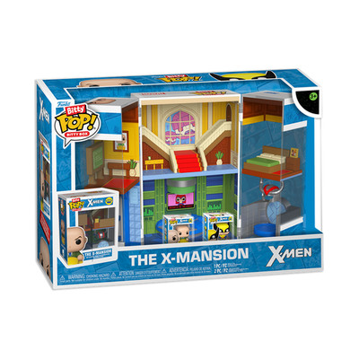 Funko Bitty Pop! Bitty Box X-Men The X-Mansion Wolverine/Professor X Model Set
