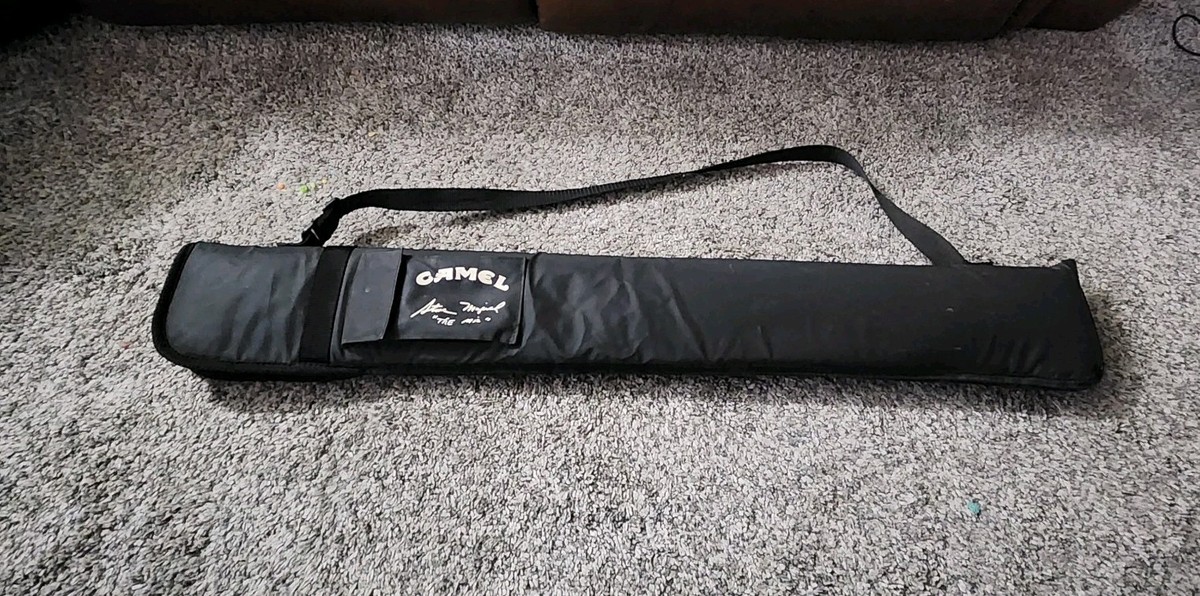 Joe Camel Vintage Pool Stick Cue Steve Mizerak Miz Black Soft Case