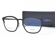 Blackfin Eyeglasses Black Blue Panto Titanium 53-19-145 1026 1611